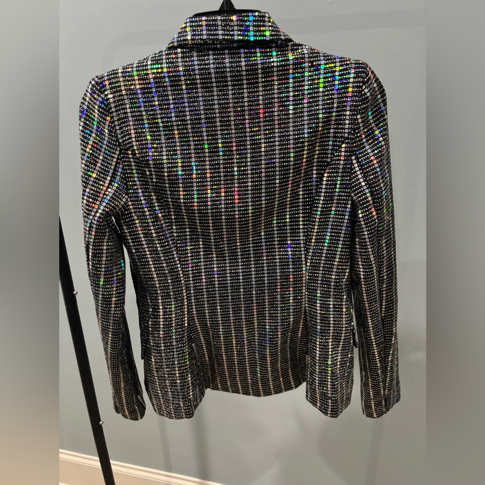 L'ATISTE Multicolor Sequin Blazer - Picture 4 of 4